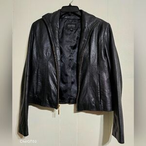 Vintage Wilsons Leather Classic  Women's Black Jacket, Size M